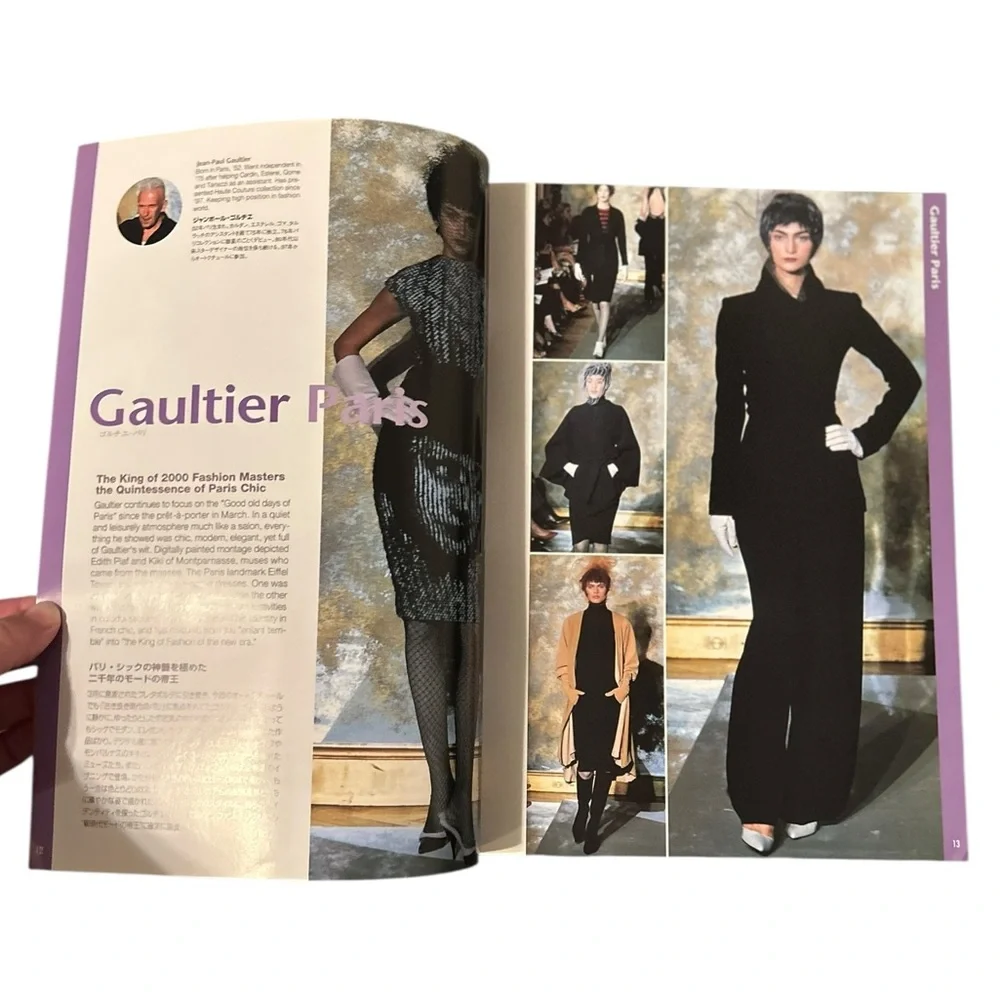 Vintage Y2K Gap Press Collections Magazine Vol 30 2000/2001 Haute Couture Runway